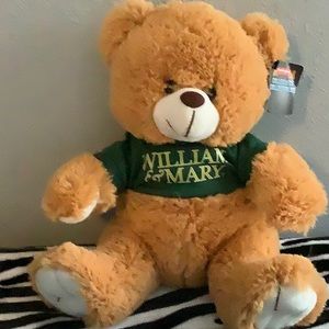 NWT College of William and Mary teddy bear